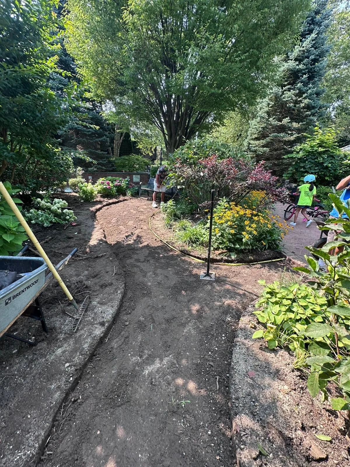 Irrigation system installation